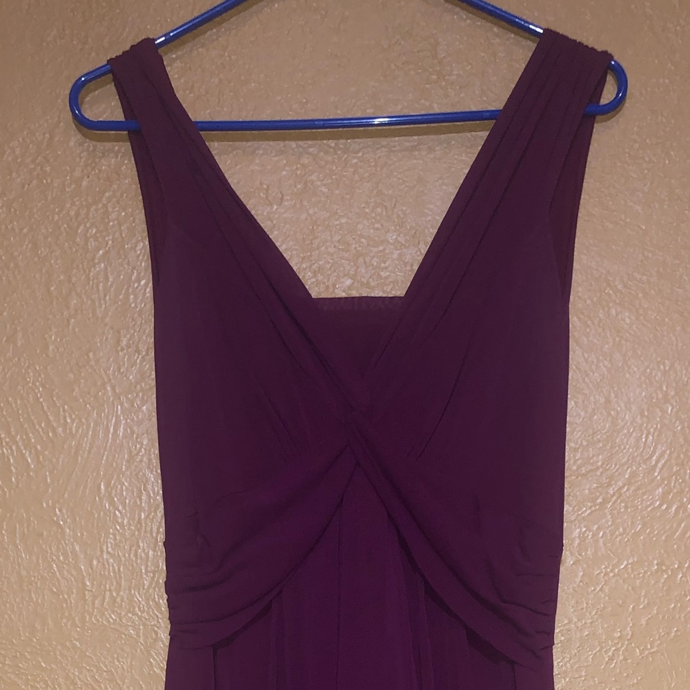 cranberry cocktail dress